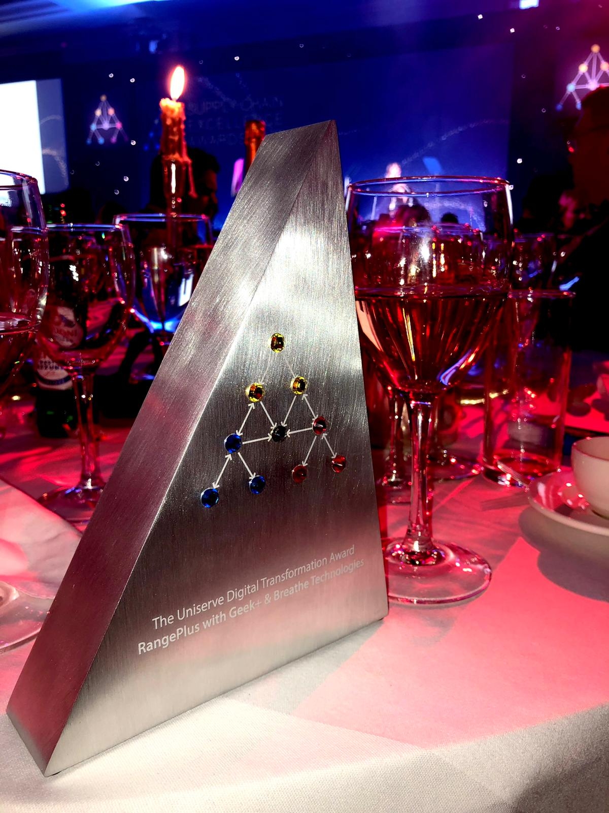 Geek+ wins Digital Transformation Award at the Supply Chain Excellence Awards