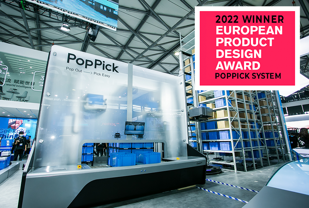 Geek+’s PopPick wins European Product Design Award