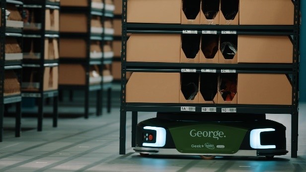 Geek+ prepares Asda for holidays with new returns solution, implemented by AMH Material Handling