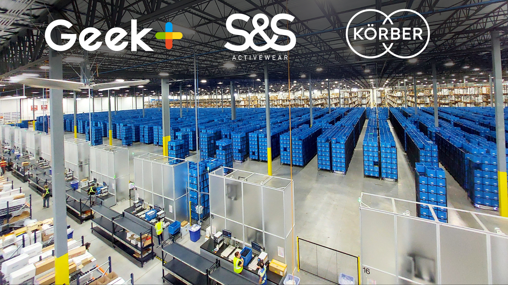 S&S Activewear strengthens collaboration with Körber to enhance warehouse efficiency through Geekplus robotics